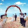 沙滩主题婚礼-海南婚礼策划【椰岛之恋】13681930632